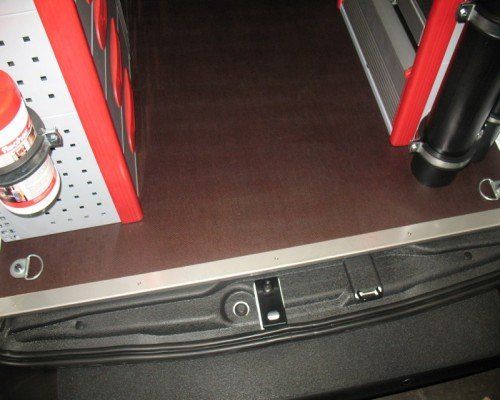 Interno di un furgone