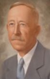 Portrait of Oscar Tufts.  looking forward, with a slight smile.