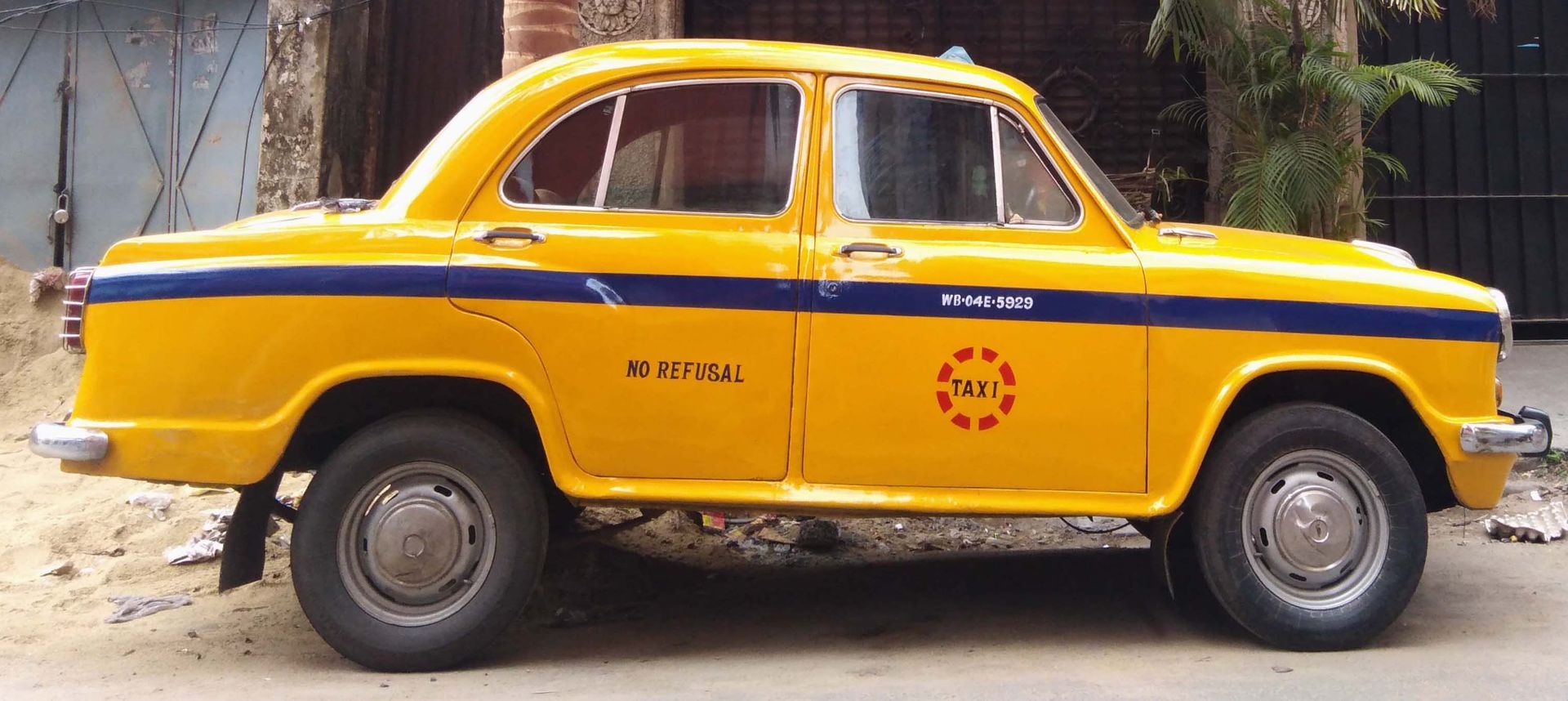 altes Taxi in Kalkutta