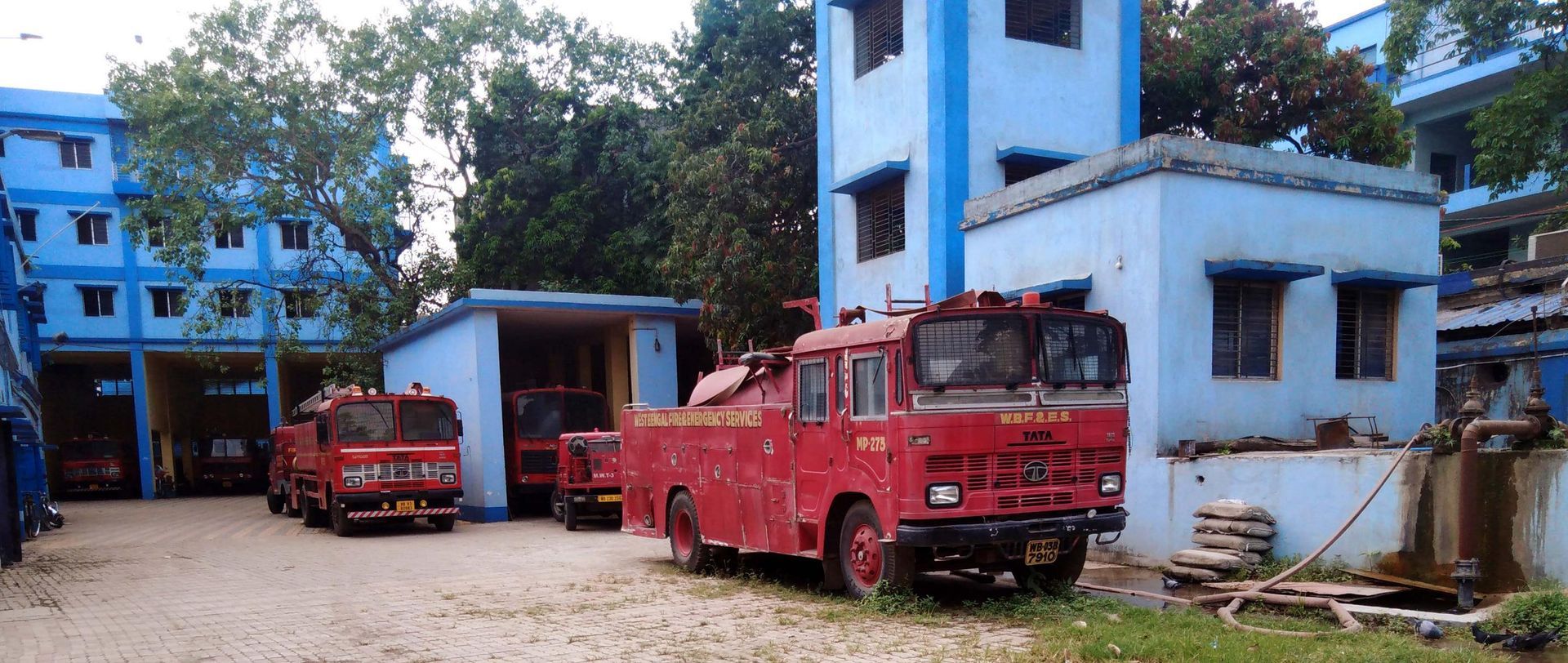 Feuerwehrstation in Kalkutta