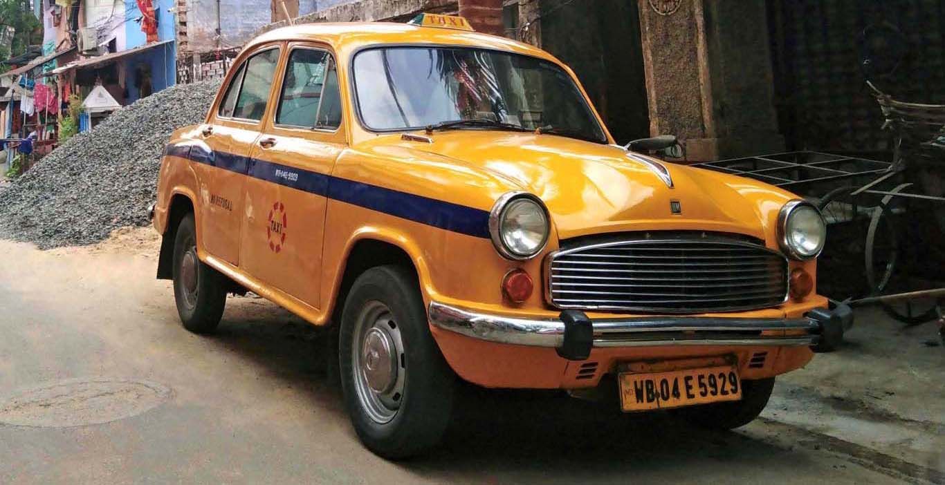 altes Taxi in Kalkutta