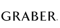 The Graber company logo in bold, black serif capital letters on a white background.