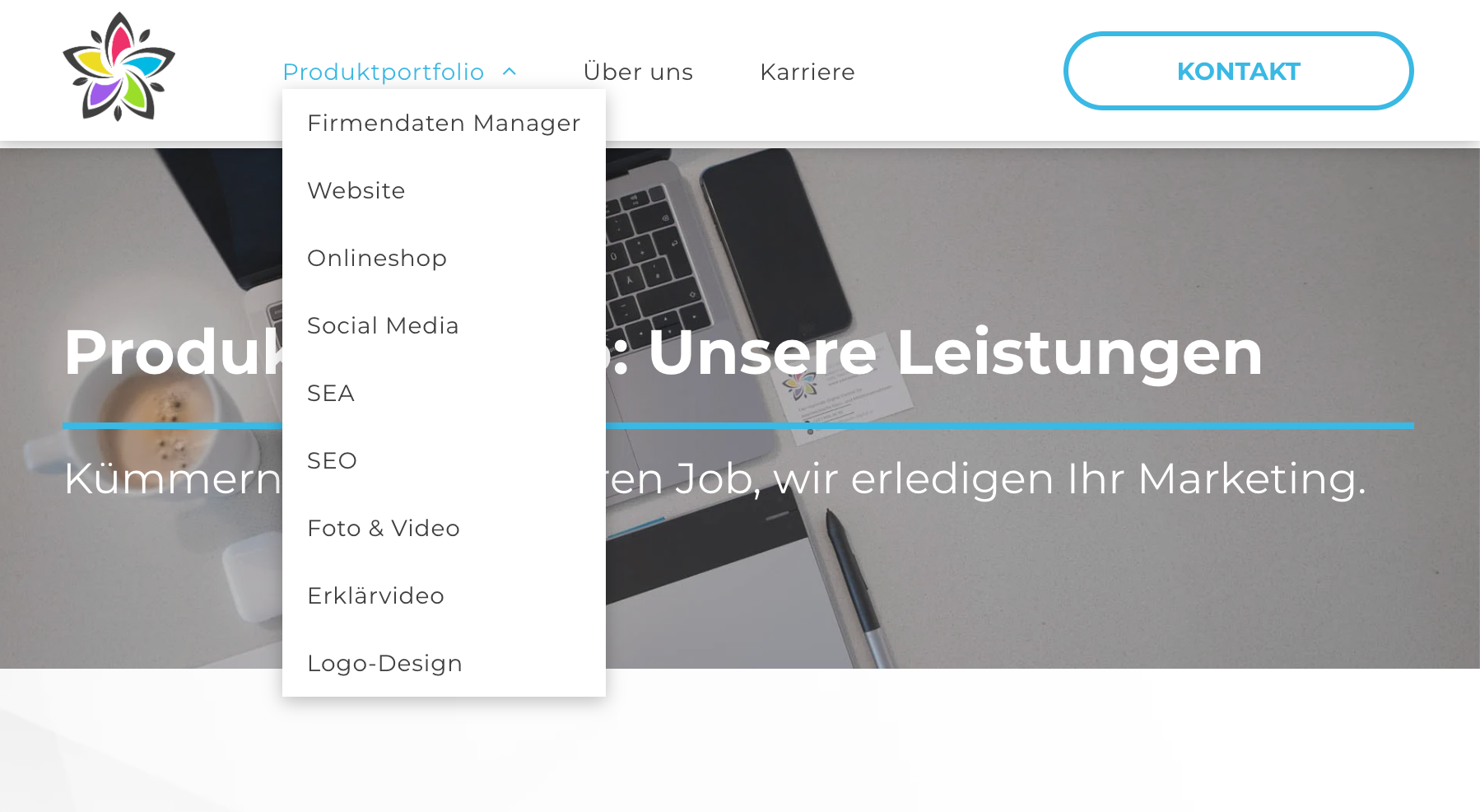 Beispiel Submenu Website Beispiel Submenu Website