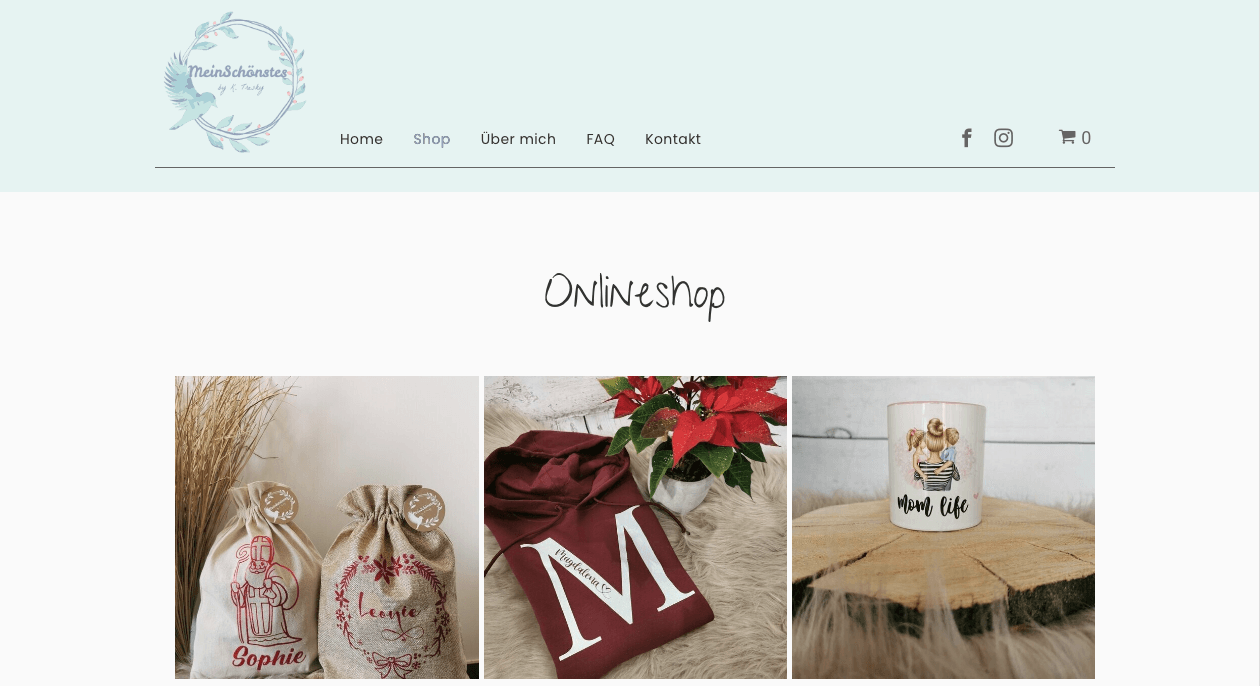 Onlineshop erstellt von EDELWEISS Digital