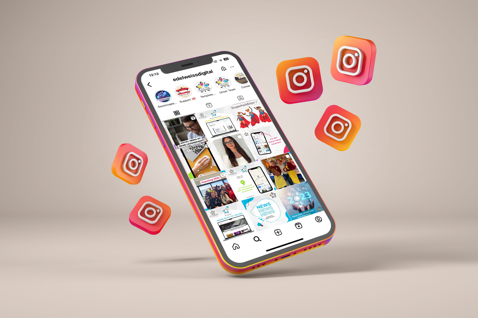 EDELWEISS Instagram Marketing