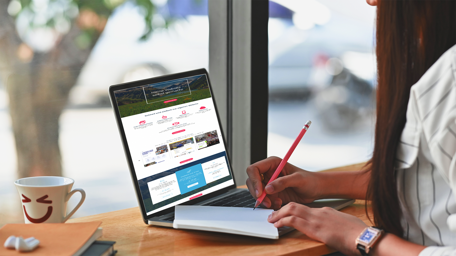 Blogbeitrag Alles über OnePager Websites