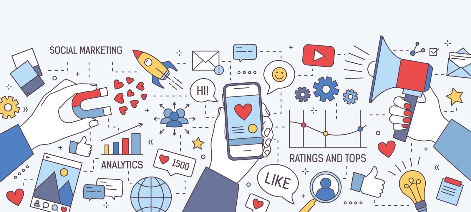 Effektive Social-Media-Anzeigen