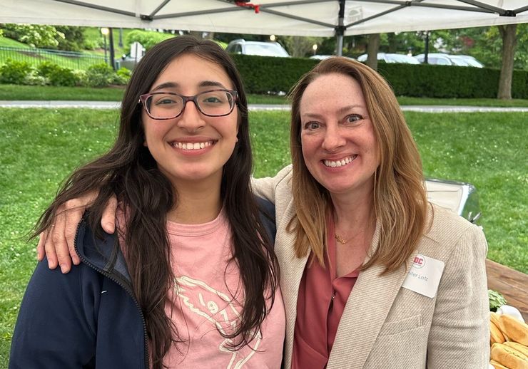 Mentor Picnic Laila Issa and Jen Lotz 2023
