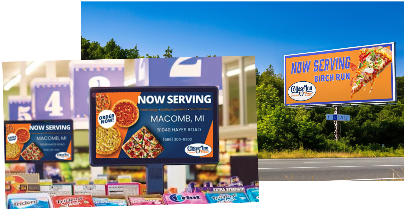 S4 Connect Franchise Marketing Solutions - Digital Out-of-Home