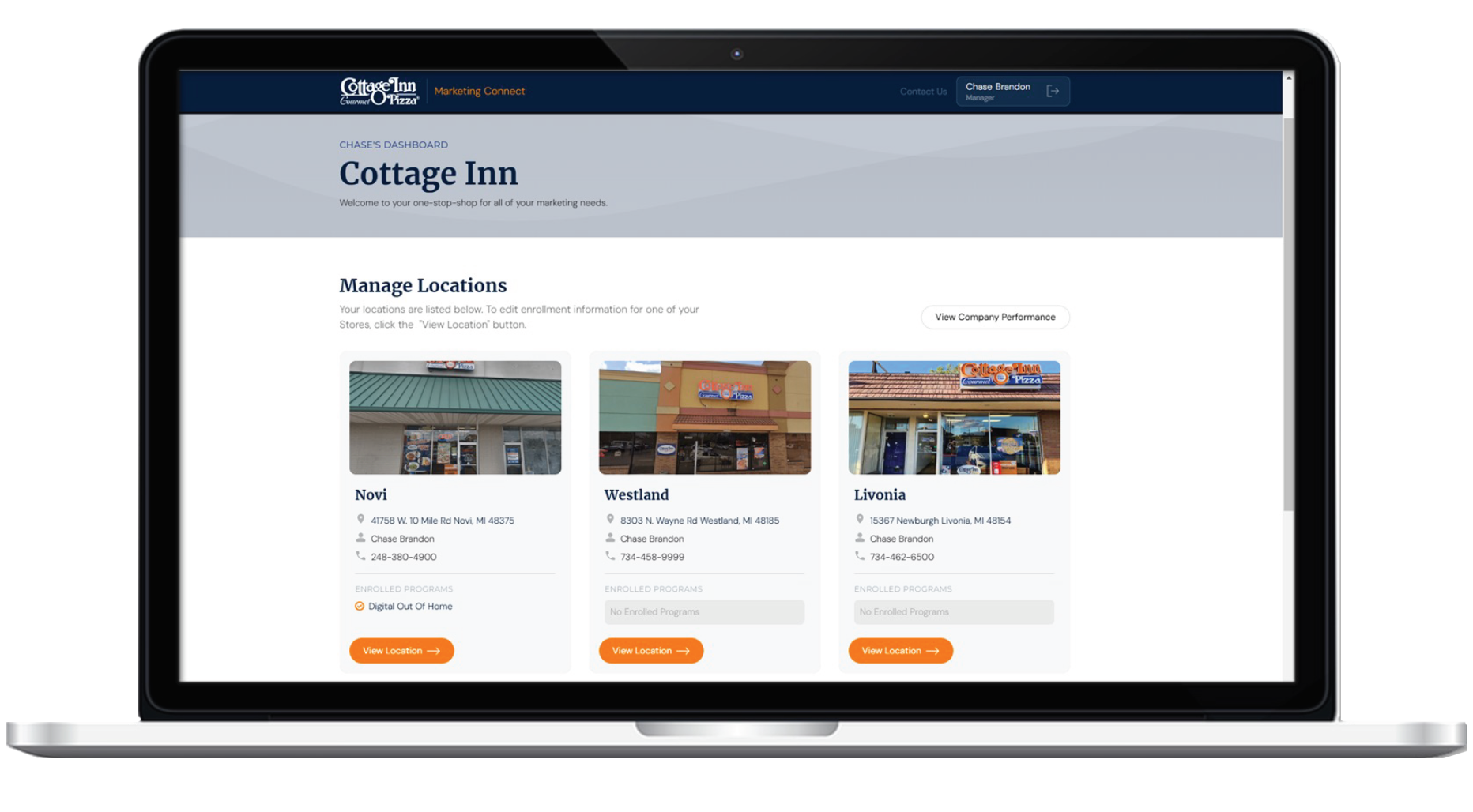 S4 Connect Franchise Marketing Solutions Portal