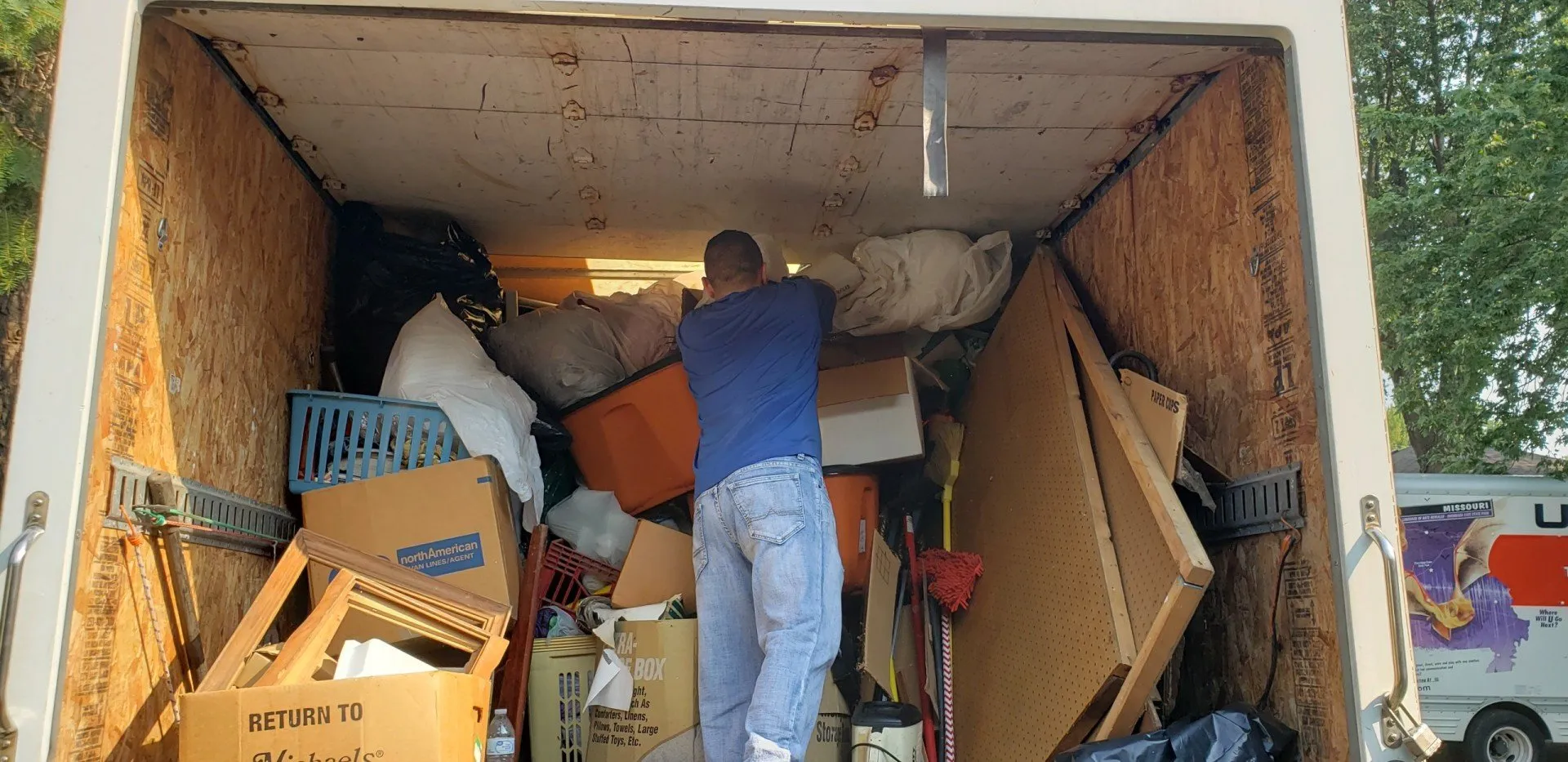 Clean Out Truck — Chicago, Suburbs, & Northwest Indiana — All Clear Clean Out & Junk Removal Services