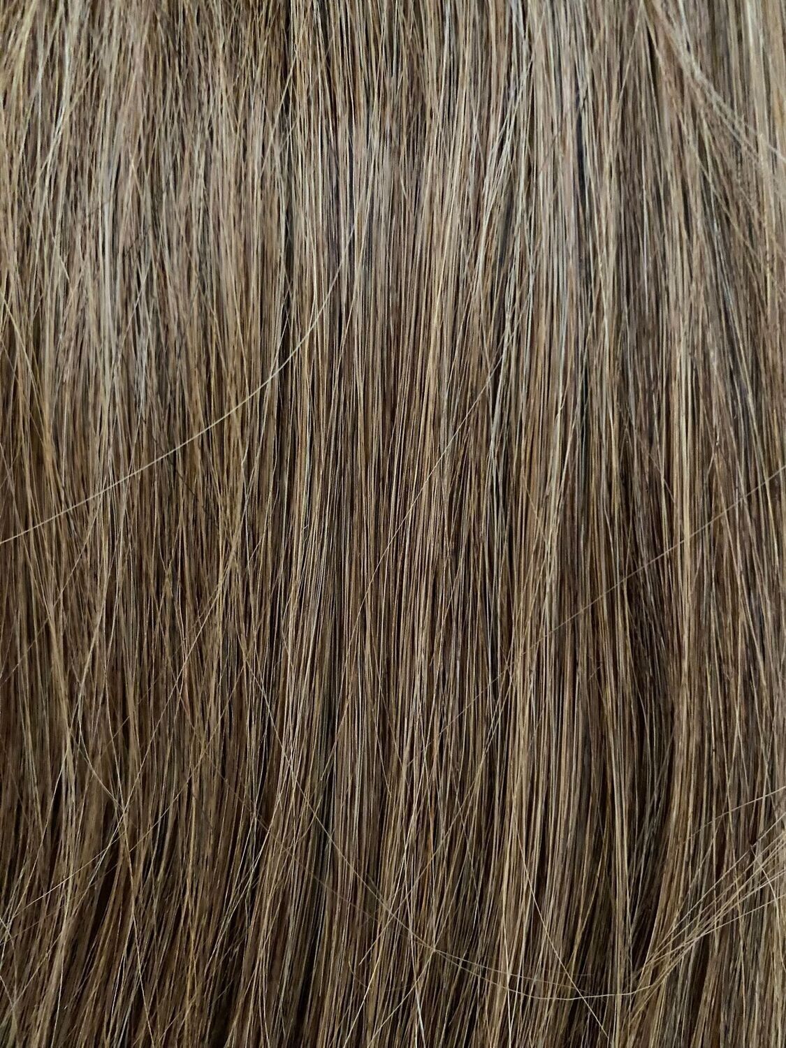 SP Hair hairextensions kleur 8 DARK BLONDE BROWN