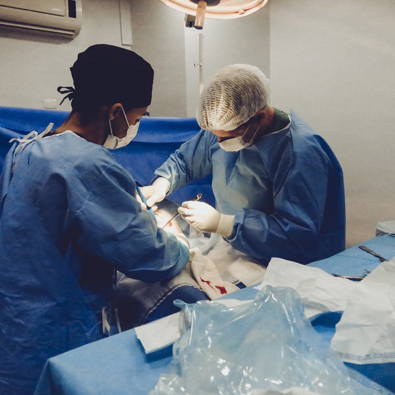 dentist and patient