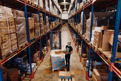 Worker Inside Warehouse — Austin, TX — Ghedi International Worker Inside Warehouse — Austin, TX — Ghedi International