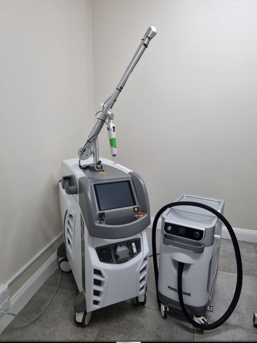 Two Medical Laser Devices in a Corner — Laserpro Tattoo Removal in Wollongong, NSW