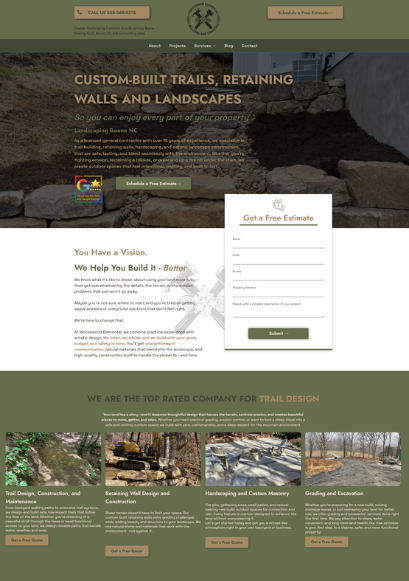 Website Mock-up