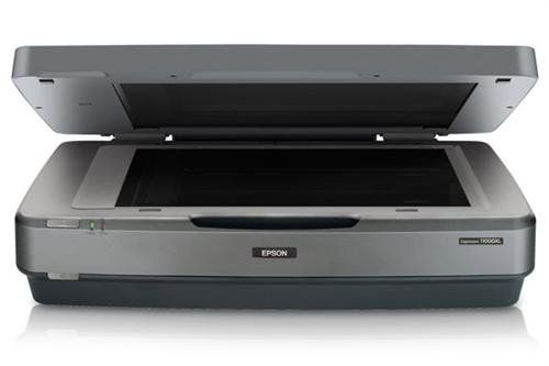 Large Epson image scanner for high resolution art scanning