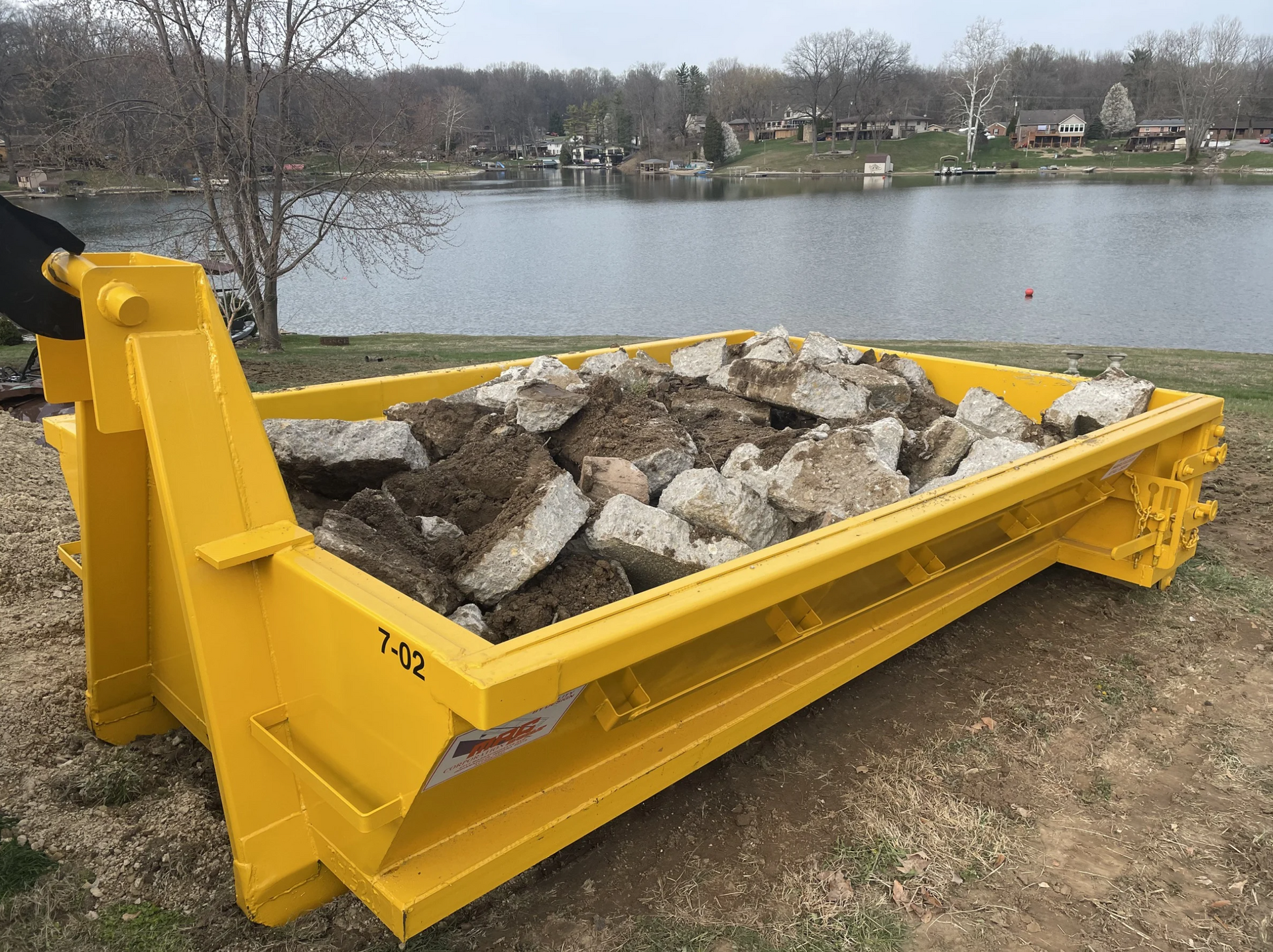 7 yard dumpster