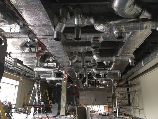 Ductwork Roof Ductwork Grilles Extract Duct Supply Rectangular Duct Birds Beek