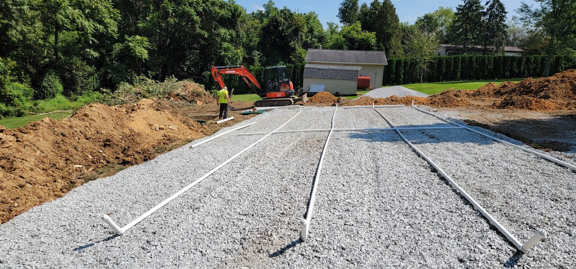 Septic System Installation & Repairs | John Kline Septic Services | Sam's Backhoe