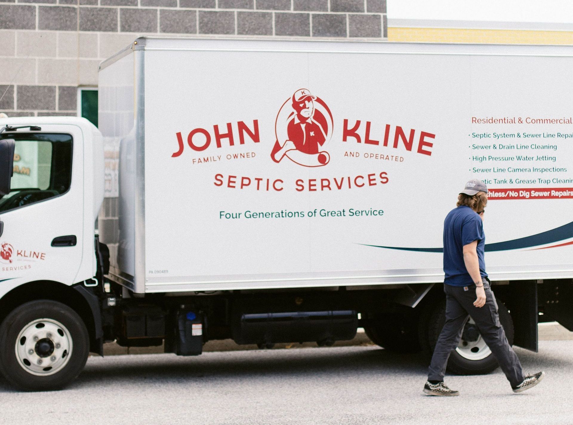 John Kline Septic Services in Central PA