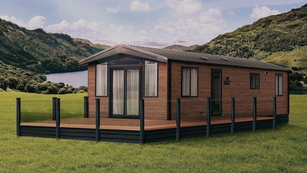 The Victory Lochwood holiday lodge Victory Lochwood holiday lodge for sale Glentrool Camping and Caravan Site