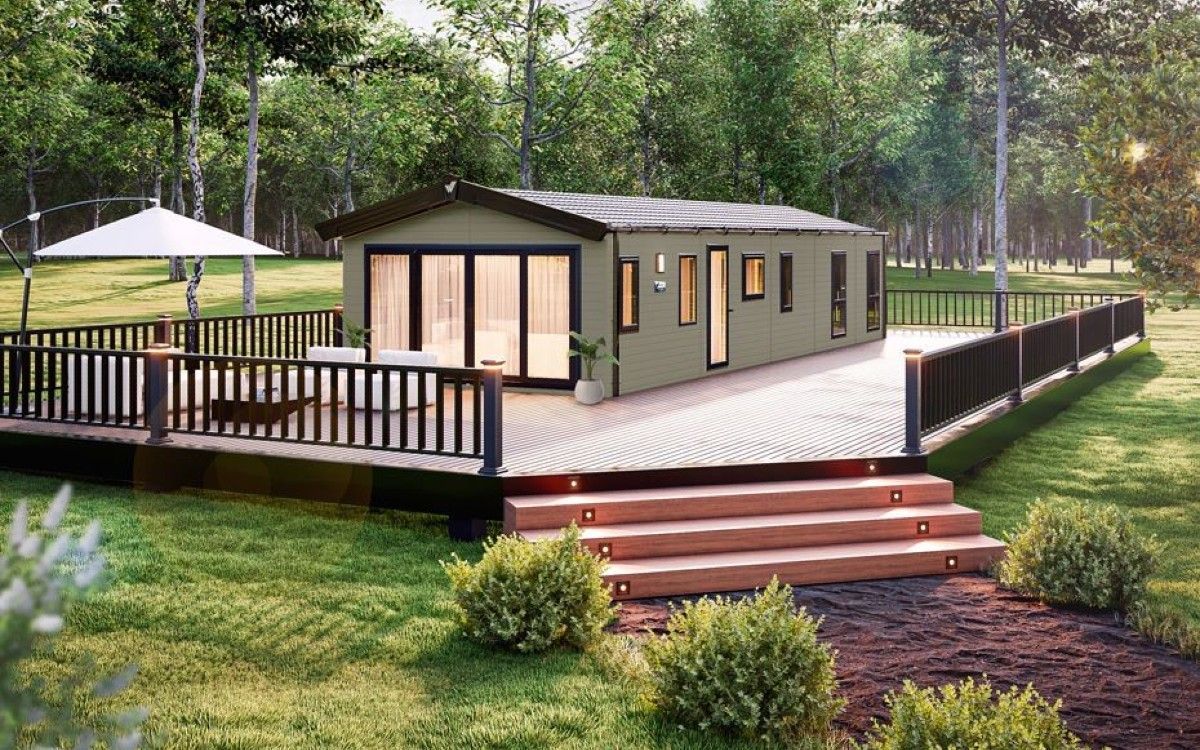 The Victory Lochwood holiday lodge Victory Lochwood holiday lodge for sale Glentrool Camping and Caravan Site