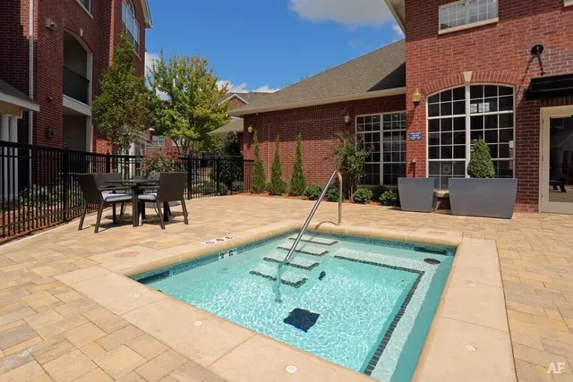 Outside pool shot
