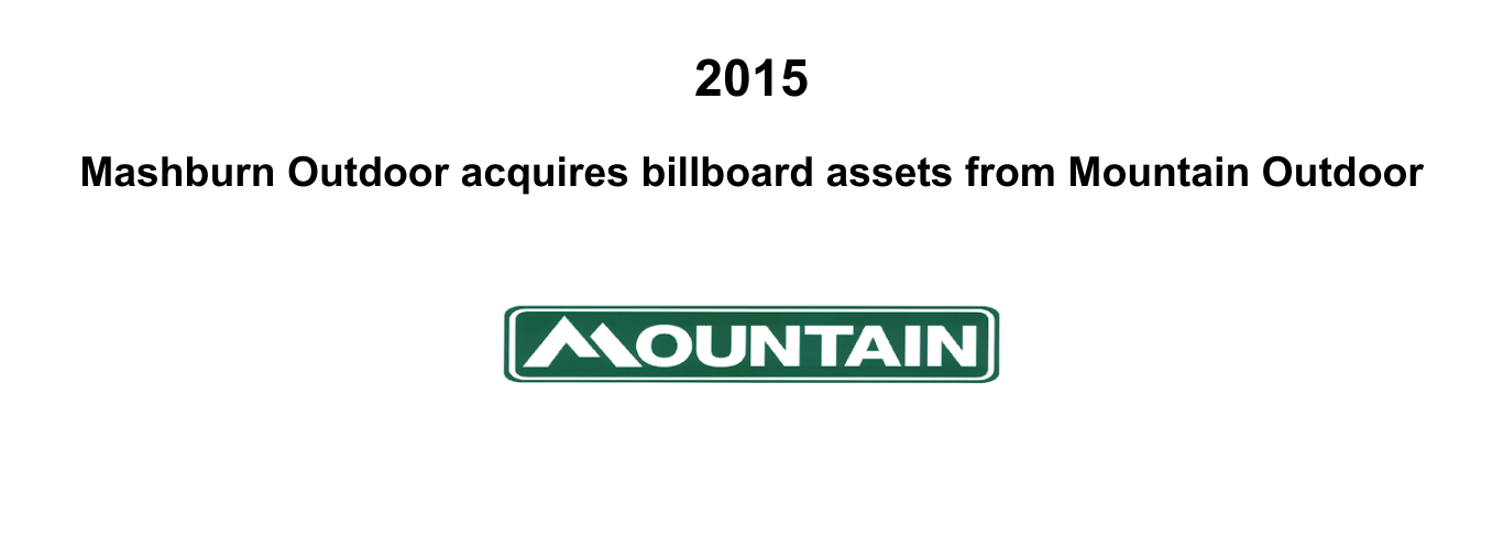 a mountain logo is on a white background .