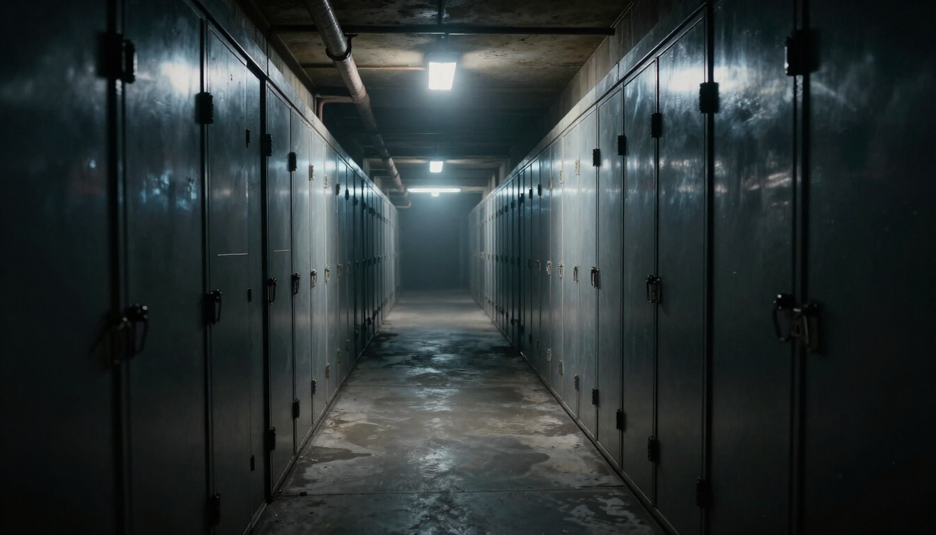 Eerie Storage Hallway