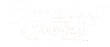 Faint white cursive text reading &ldquo;Crossing&rdquo; on a nearly white background