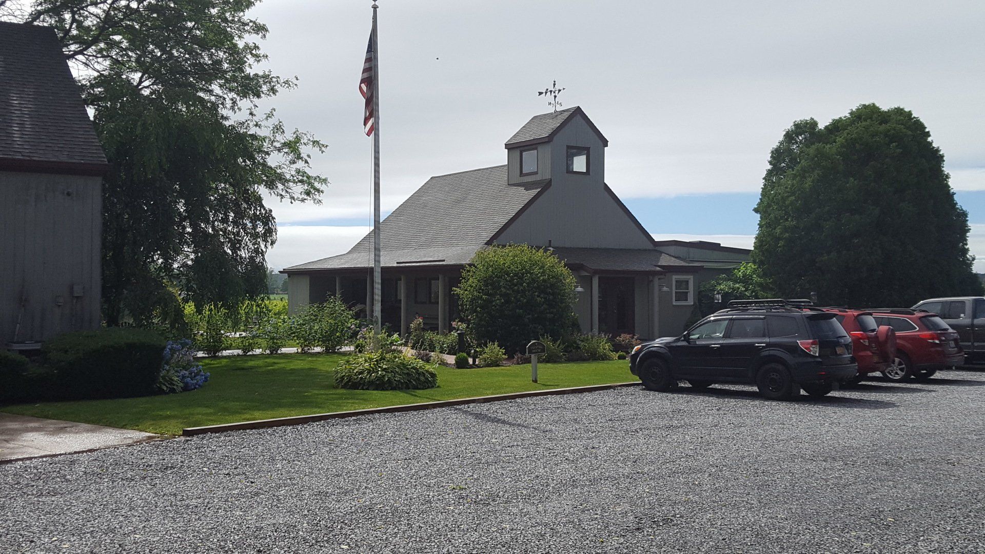 East End Wine Tasting Tours presents Palmer Vineyard - Entrance way to Main Tasting Area