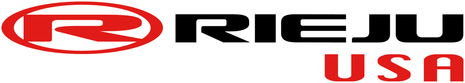 A logo for rieju usa is shown on a white background.