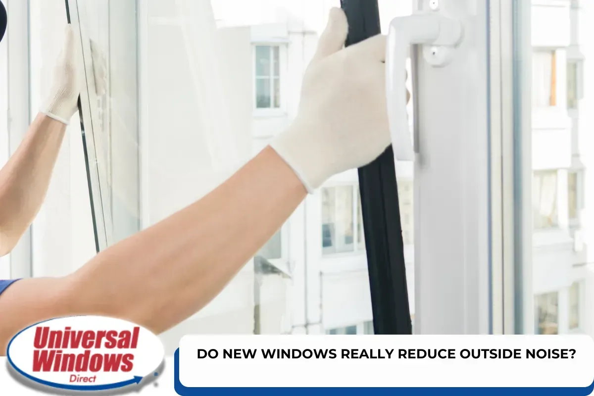 Do new windows really reduce outside noise?