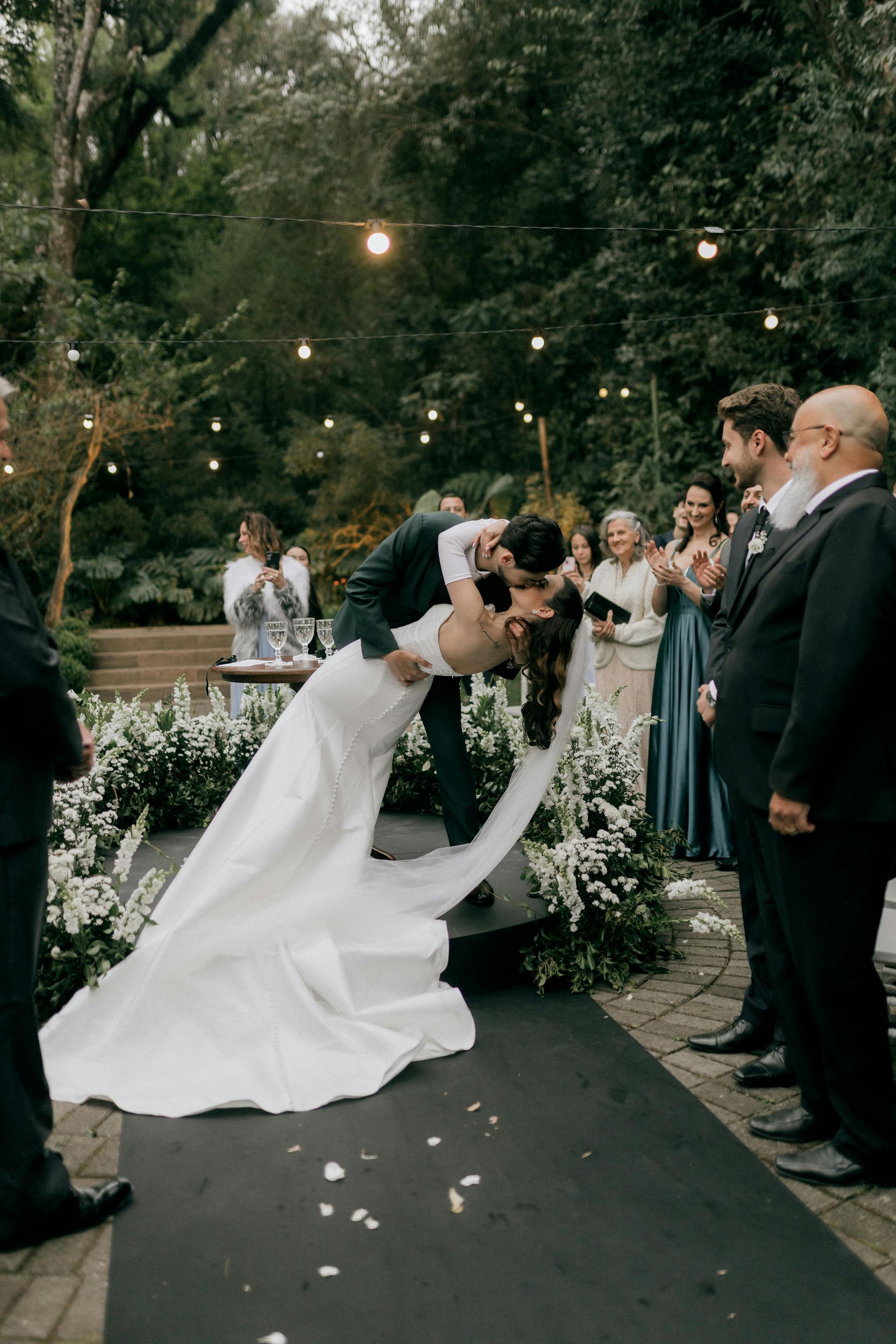 Wedding kiss