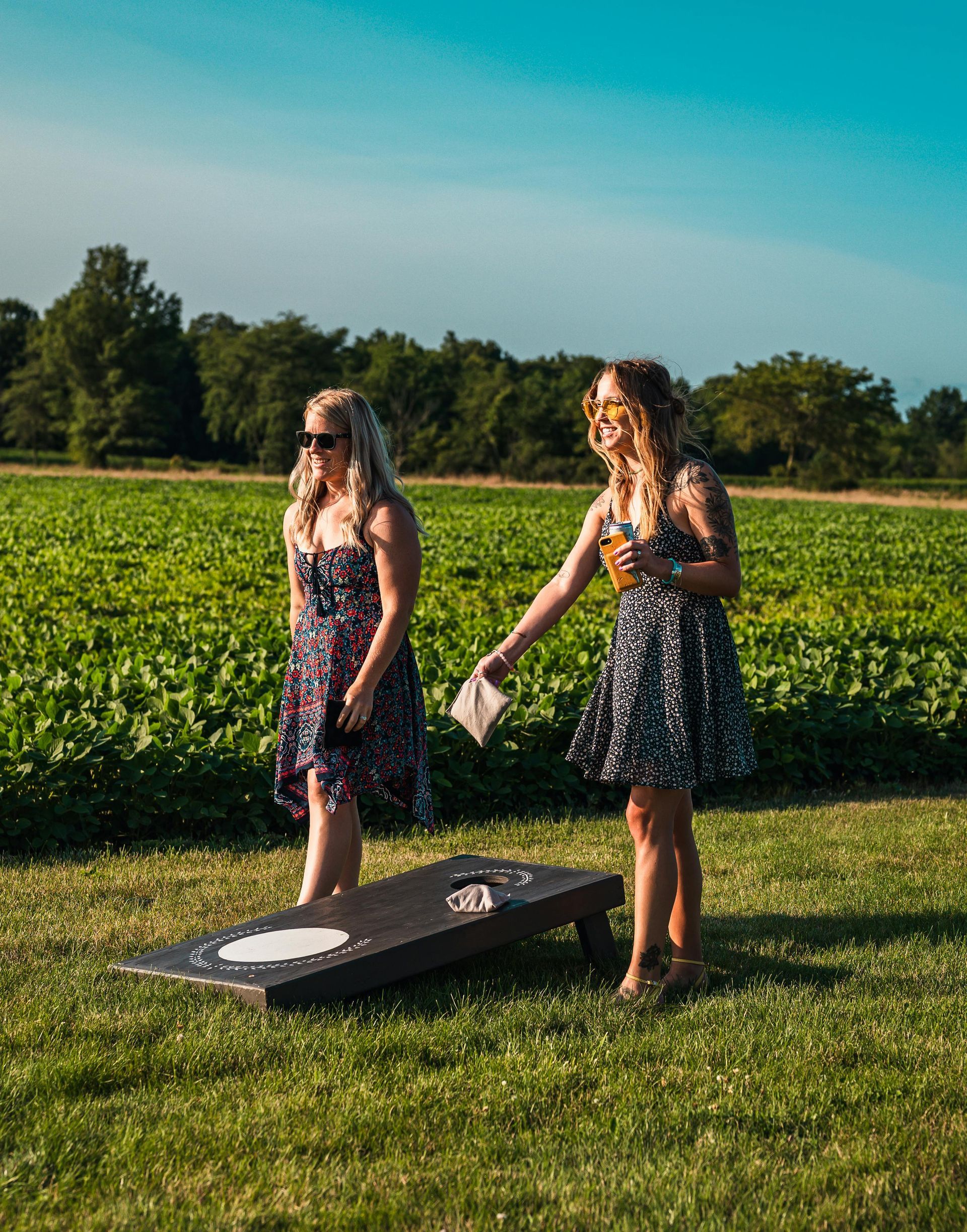 Corn hole games