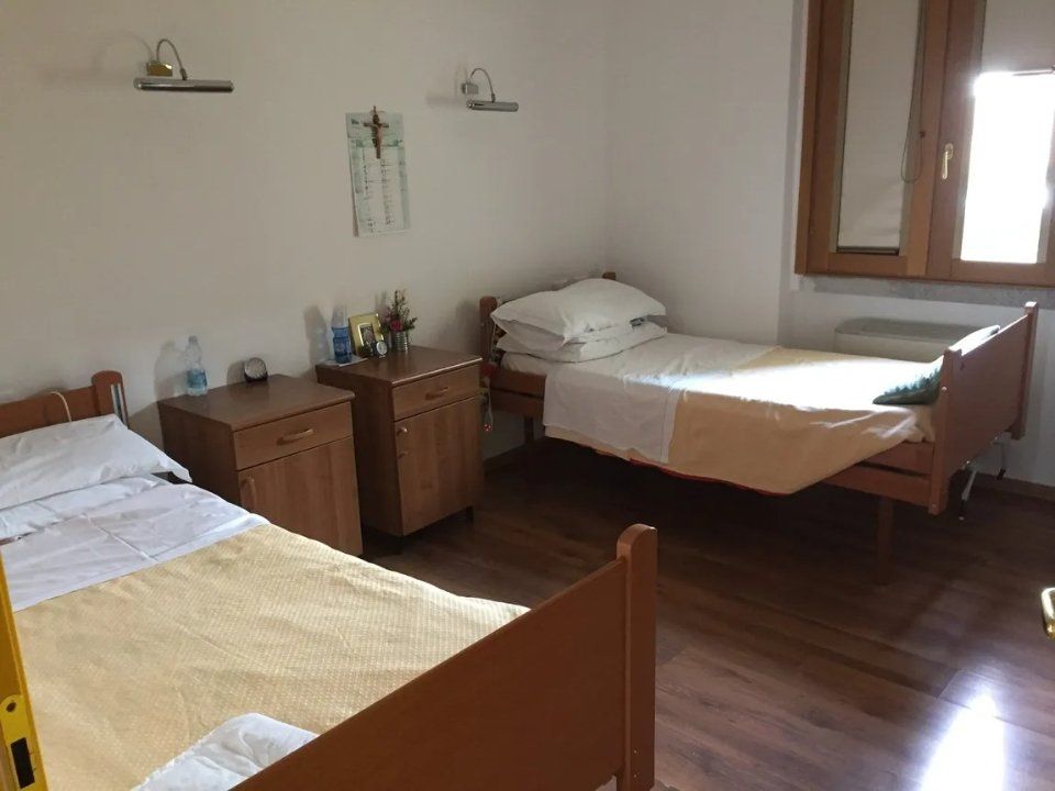 camera della residenza per anziani