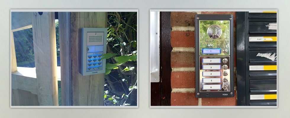 a picture of a doorbell with the number 1 on it