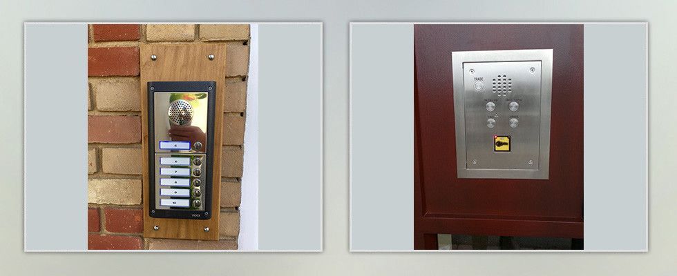 a picture of a doorbell with the word yale on it