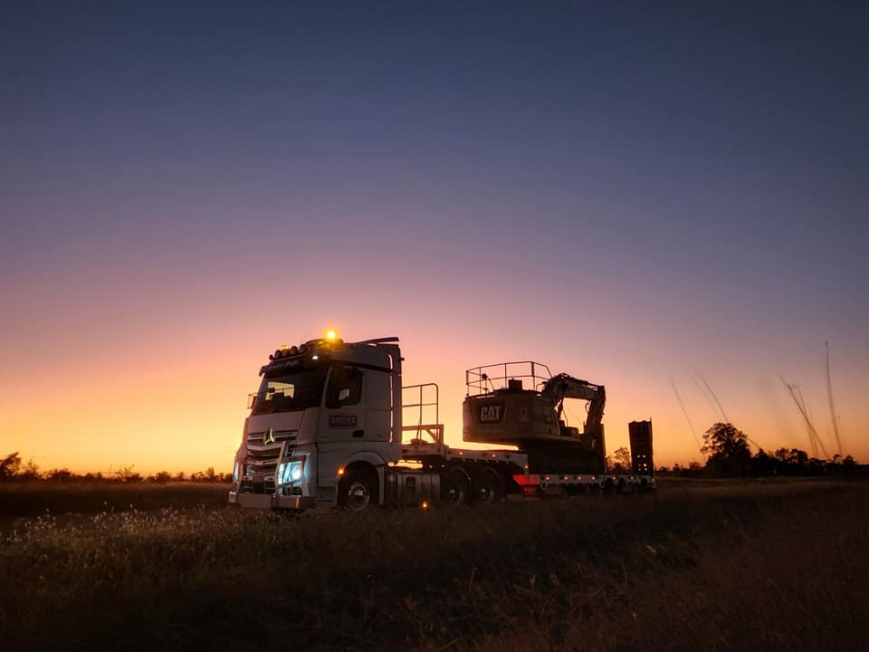 Mini Heavy Equipment — Transport & Equipment Hire in Moranbah, QLD