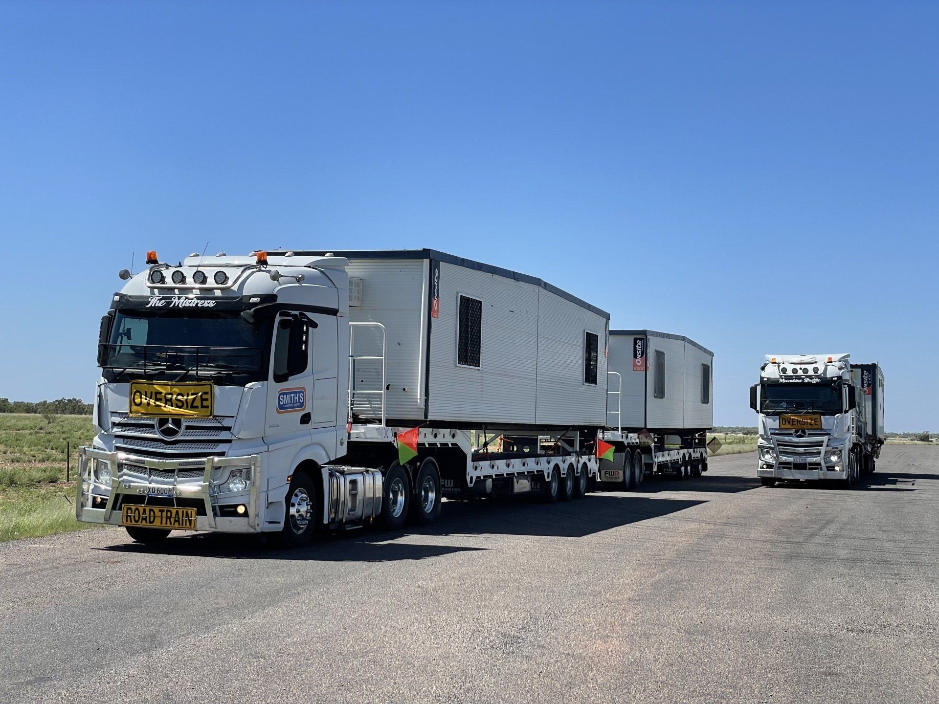 Road Train Truck — Transport in Moranbah, QLD