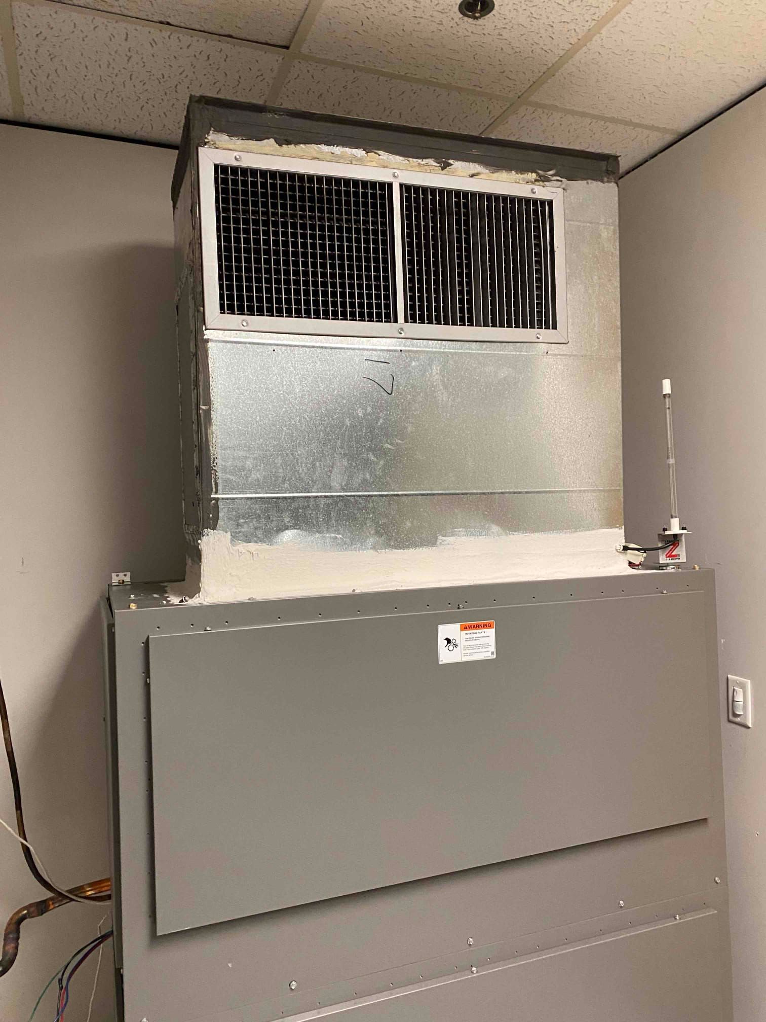 a commercial HVAC system.