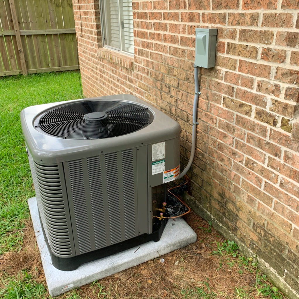 New AC installed by Houston Admiral.