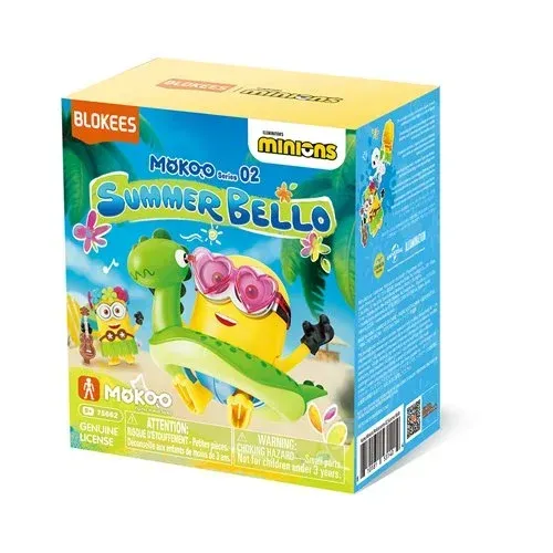 Minions Mokoo 02 Summer Bello Blind Box Mini Model