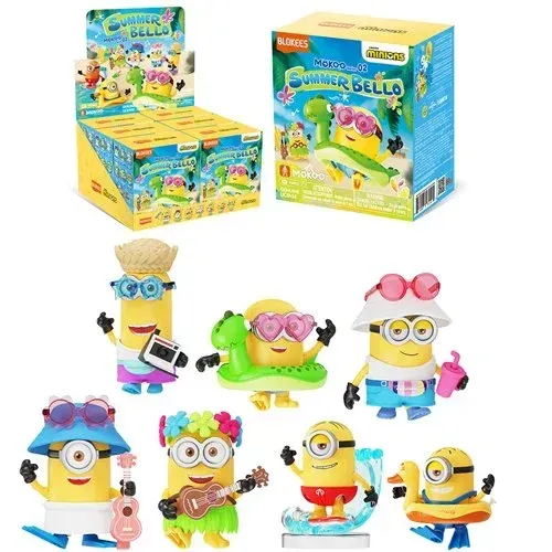 Minions Mokoo 02 Summer Bello Blind Box Mini Model