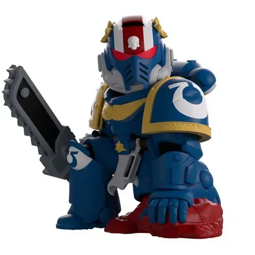 Warhammer 40k Collection Space Marine 2 Ulramarines Titus Vinyl Figure