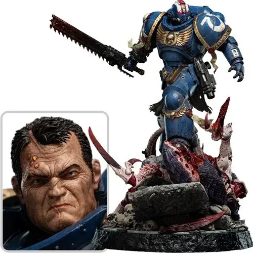 Warhammer 40,000: Space Marine 2 Lieutenant Titus Battleline Edition 1:6 Scale Statue