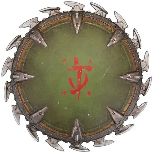 Doom: The Dark Ages Shield Saw 10-inch Wall Mount Replica