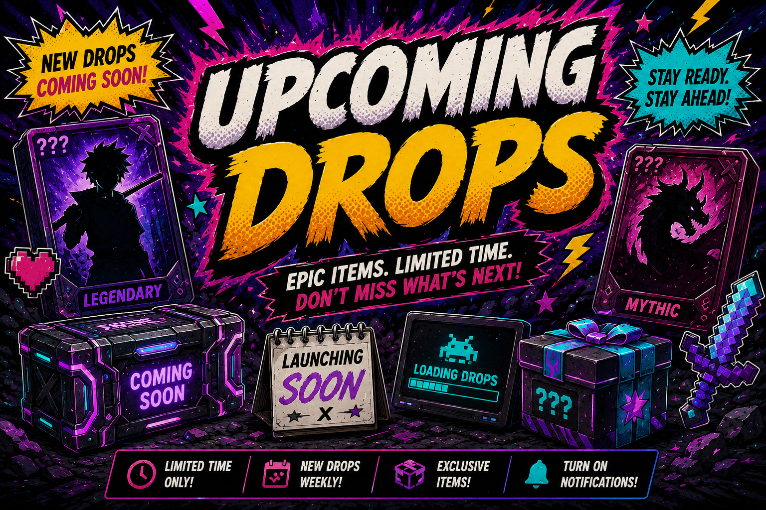 Upcoming Drops