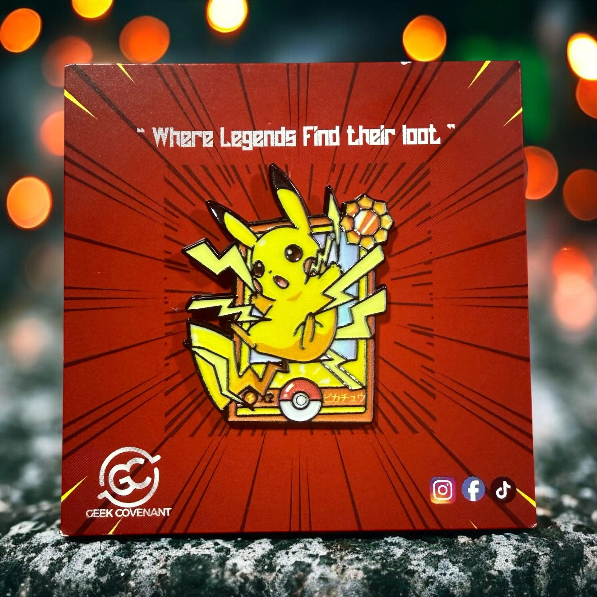 Pikachu Pin